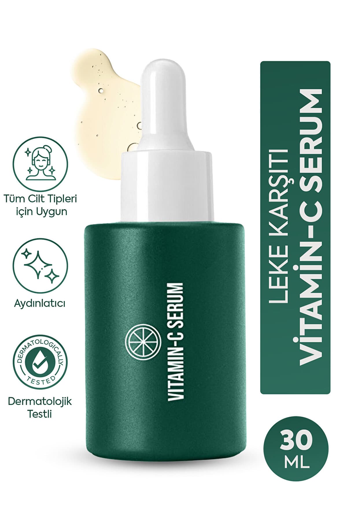 Dörtlü Set Vitamin-C Serum Cilt Tonu Eşitleyen,Leke Karşıtı ,Aydınlatıcı Cilt Bakım Serumu | 30 ML